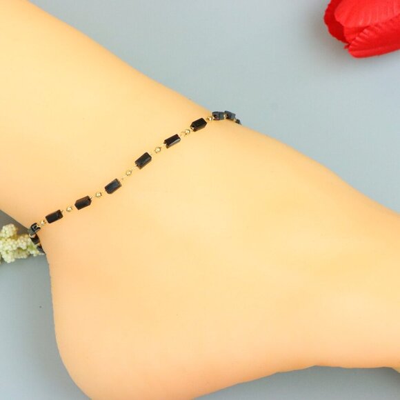 "Handmade Anklet – A Stylish Choice for Women, Thoughtful Gift Idea, EVCH1337 - Picture 3 of 11